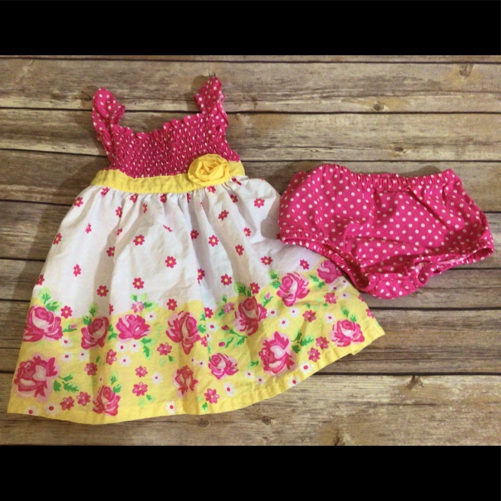 Flower Toddler Dress, 18 months